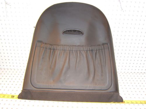 Mercedes 2002 cl600 coupe rear of front l or r seat charcoal 1 cover,a2159100539