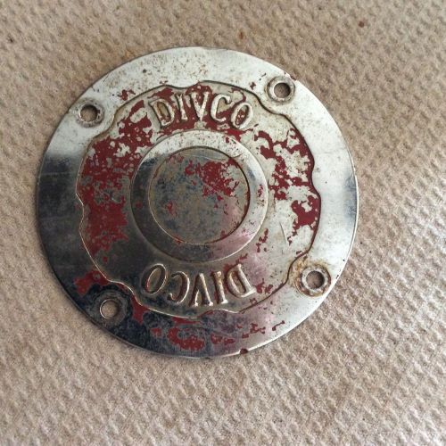 Antique divco milk truck wheel cover parts collectors