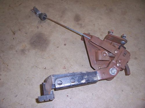 1957 cadillac coupe deville interior parking brake foot pedal lever mount