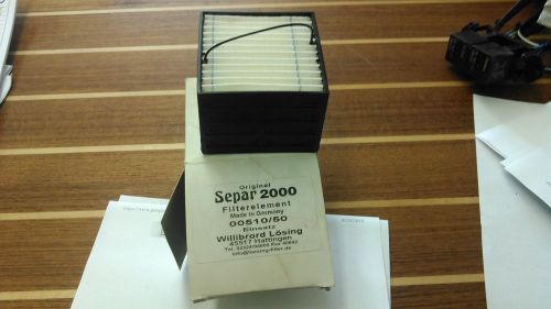 Separ 2000 filter part no. 00510