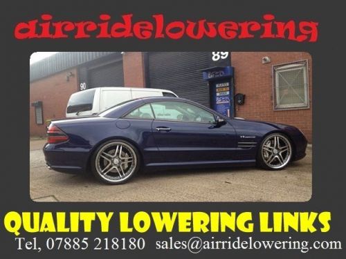 Mercedes sl class r230 abc suspension lowering links  - full kit shipped free