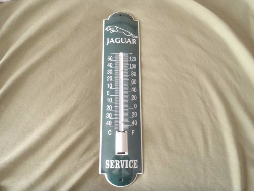 Porcelain jaguar service wall temperature gauge shop garage office gauges