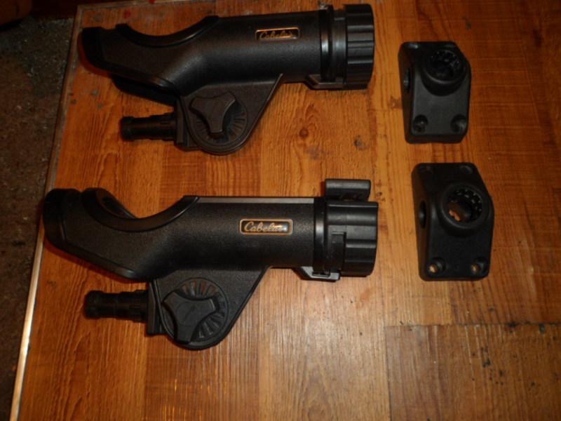 Purchase CABELAS POWER SET ROD HOLDERS W/ 241 MOUNTS in Akron, Ohio, US
