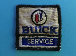 Rare vintage 1980&#039;s buick service sew on car club jacket hat patch crest