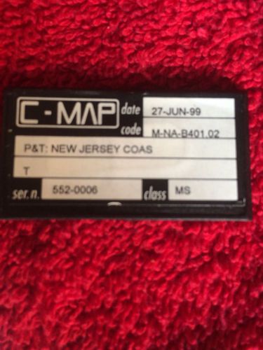 C-map p&amp;t new jersey coast chart card