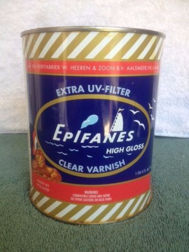 Epifanes clear high gloss varnish quart cv1000 - new