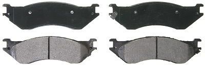 Disc brake pad-quickstop rear wagner zx702a fits 01-08 dodge ram 2500