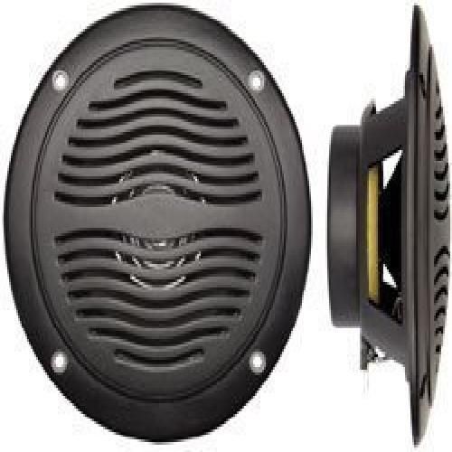 Speaker kit 2pc waterproof marine hot tub trailer vehicle sound music system rv