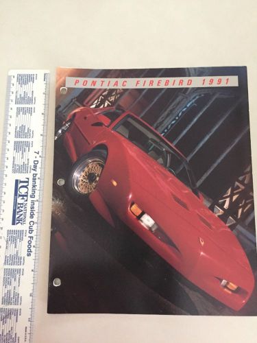 1991 pontiac firebird catalog
