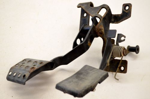 13 polaris ranger 800 6x6 gas accelerator &amp; brake pedal assembly