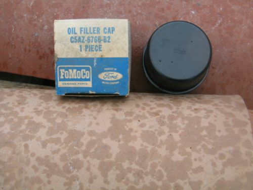 Nos 65 66 67 ford mustang galaxie fairlane mercury orig 390 428 oil filler cap