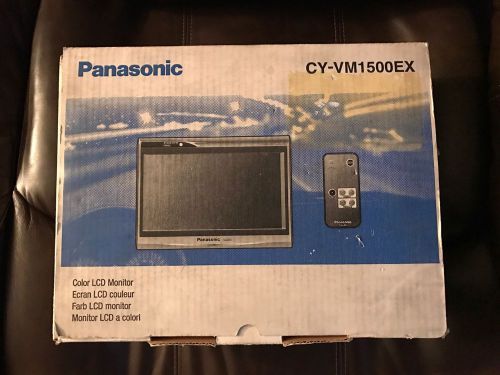 Panasonic cy-vm1500 7&#034; lcd monitor