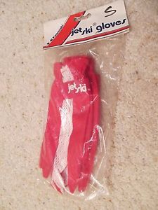 Nos vintage kawasaki jet ski pwc gloves red white red/white s small new nip nwt