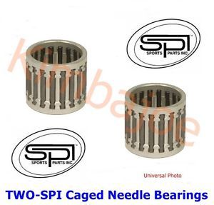 Two (2) ski doo 800r mxz summit wrist pin caged needle bearings for spi pistons