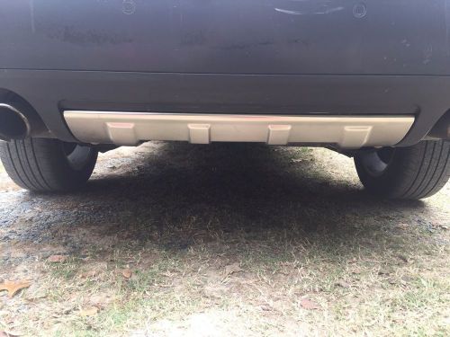 Audi allroad rear bumper cover skid plate aluminum 2000 2001 2002 2003 2004 2005