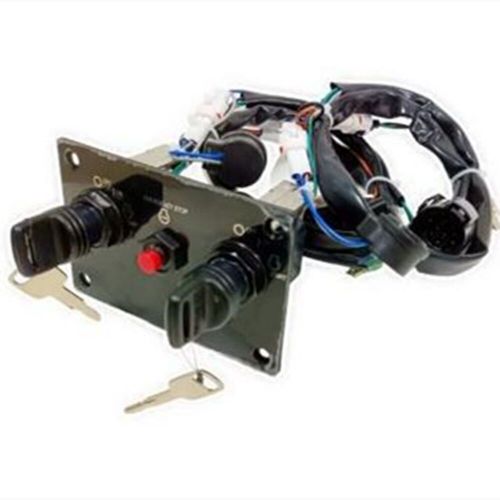 Outboard Dual Ignition Key Switch Panel Assembly For SUZUKI 37100-96J14 1 SET, C $149.08, image 2