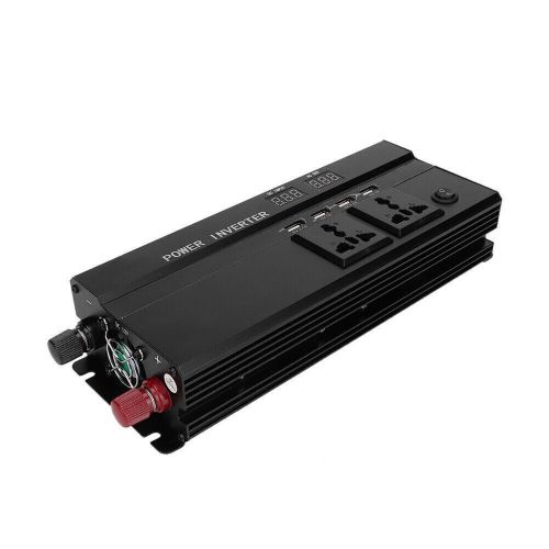 5000W 12V to 220V LCD Display Car Power Inverter Converter USB Charger Adapter, US $80.94, image 3