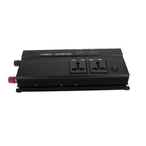 5000W 12V to 220V LCD Display Car Power Inverter Converter USB Charger Adapter, US $80.94, image 9