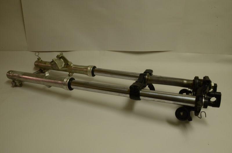 Purchase YAMAHA XV750 xv 750 VIRAGO FORKS TRIPLE TREE in Fort Worth