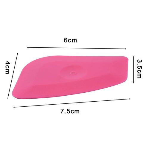 Mini Pink Squeegee Parts Plastic Replacement Scraper Tint Wrap Tools 10Pcs, US $12.87, image 9