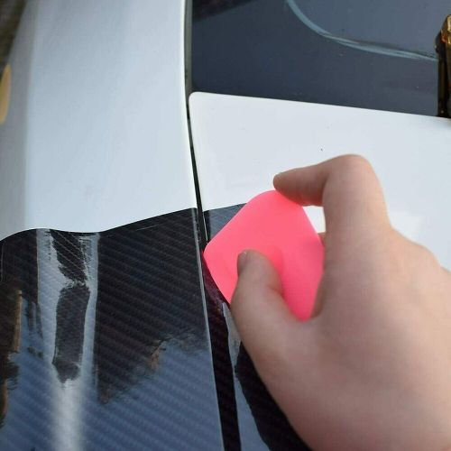 Mini Pink Squeegee Parts Plastic Replacement Scraper Tint Wrap Tools 10Pcs, US $12.87, image 12