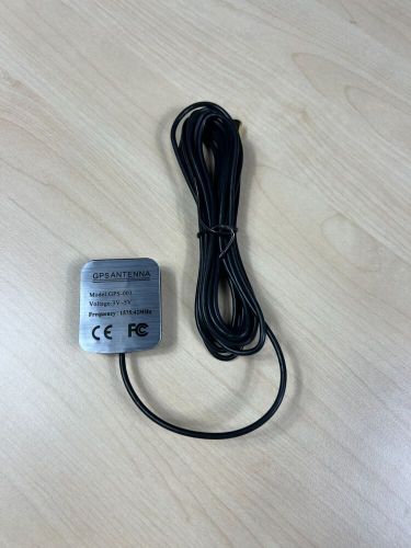 Gps active antenna 1575.42 mhz 3 metre cable sma
