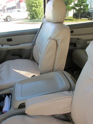 1999-2002 Chevy Truck Front Captain Chairs Integrated Belts, Seat Covers Black, US $119.00, image 4