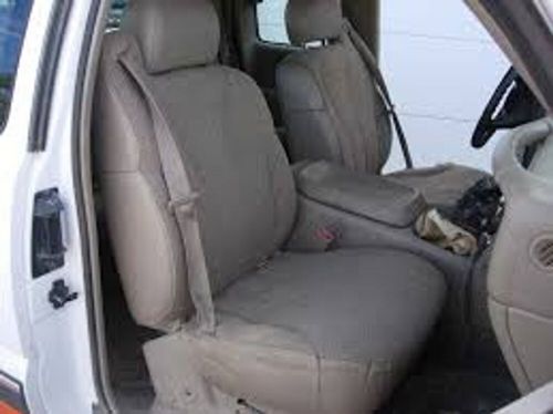 1999-2002 Chevy Truck Front Captain Chairs Integrated Belts, Seat Covers Black, US $119.00, image 7