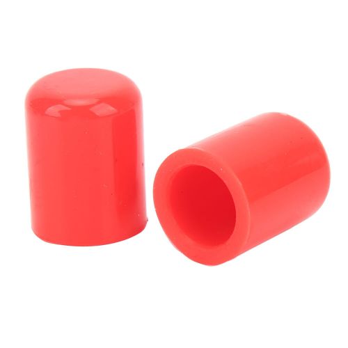 Red 5pcs automotive intake vacuum hose cap silicone weather resistant vacuum hos