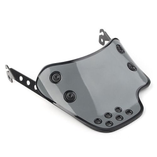 Motorcycle Windshields, Self Modifying Retro Smoke Grey Titanium-, US $, image 2