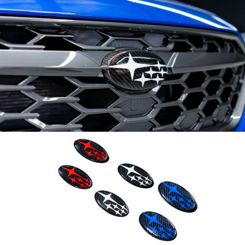 For 2015 - 2024 Subaru WRX/STI Carbon Fiber Emblem WHITE, US $129.99, image 3