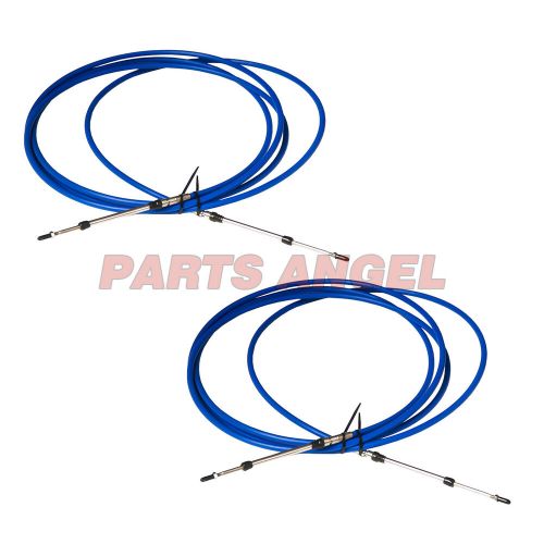2x 15FT Universal 33C Throttle Shift Control Cable for Yamaha Control Lever, US $34.55, image 4