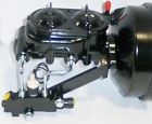 1960-1966 chevy truck black 8&#034; power disc drum brake booster conversion kit