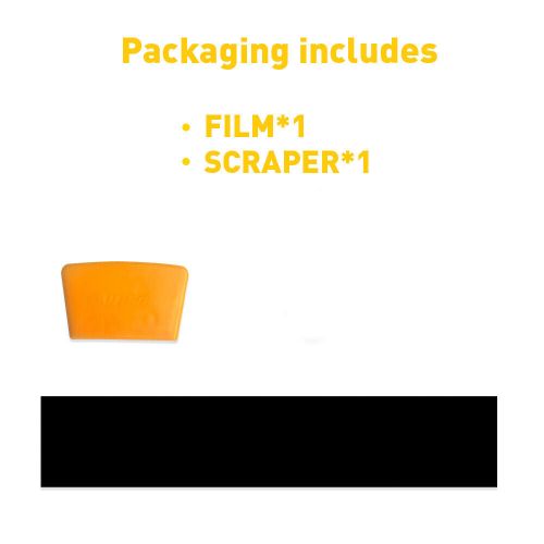 Car Sun Visor Strip Tint Film Front Windshield UV Shade Banner Accessories Black, US $10.99, image 2