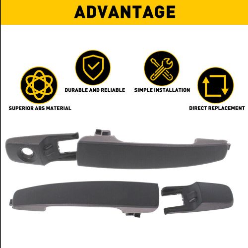 Door exterior handle set for ford 2008-2011 focus front left and right side