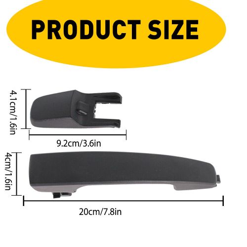 Door Exterior Handle Set For Ford 2008-2011 Focus Front Left and Right Side, US $24.99, image 5