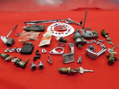 LOT of 44 NOS / USED vintage 1950s 1960s 1970s 1980s Ford Lincoln Mercury parts, US $9.99, image 6