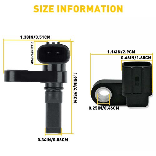 2pcs Black 2005-2017 For Toyota Tacoma Wheel Speed Sensor Replacement Left+Right, US $14.99, image 9