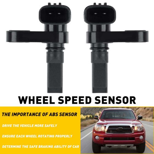 2pcs Black 2005-2017 For Toyota Tacoma Wheel Speed Sensor Replacement Left+Right, US $14.99, image 12