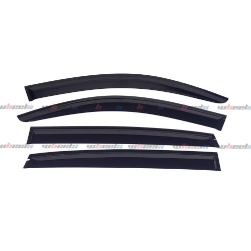 4x for 14-20 acura mdx acrylic slim style window visors rain sun guard deflector