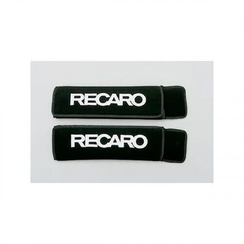 RECARO Custom Car Interior Parts Seat Belt Cover Black Set of 2 Velour Material, US $140.99, image 3
