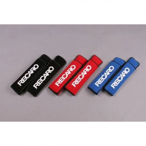 RECARO Custom Car Interior Parts Seat Belt Cover Black Set of 2 Velour Material, US $140.99, image 5