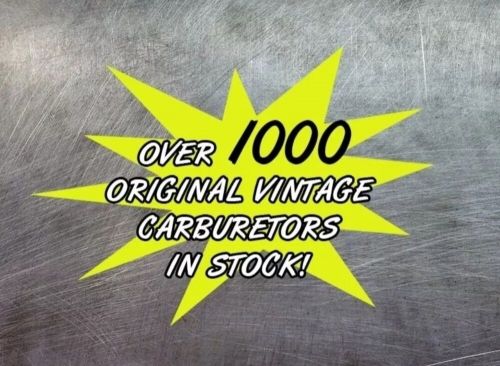 4027sa D6 Chevy Chevrolet Chevelle 1966 Vintage Original Carburetor, US $250.00, image 3