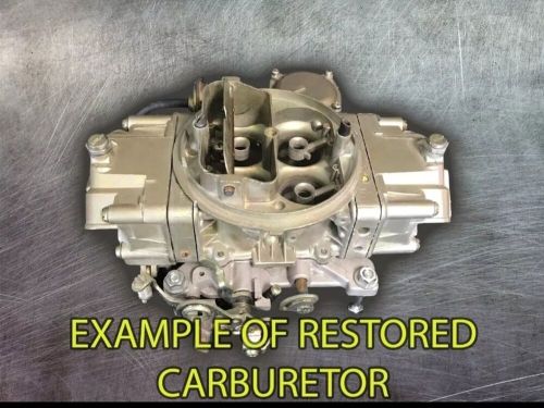 4027sa D6 Chevy Chevrolet Chevelle 1966 Vintage Original Carburetor, US $250.00, image 4
