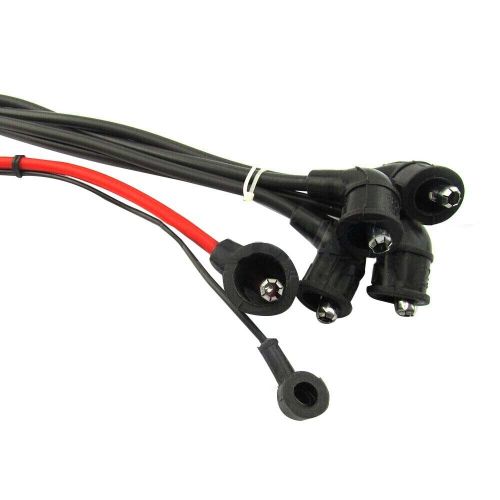 High tension spark plug wire ignition cable kit for pajero montero 2nd 4g54 2.6l