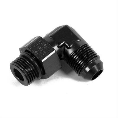 Earl's performance an to npt adapter fitting -8 an male-3/4-16 in. male black