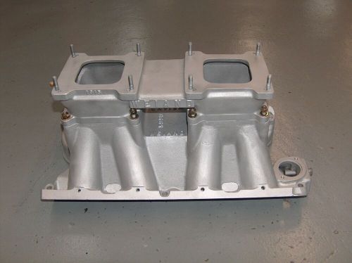 Weiand 2x4 Dual Quad 429 460 Ford Tunnel Ram Intake Manifold 5993 w/Plenum CJ, US $875.00, image 2