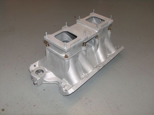 Weiand 2x4 Dual Quad 429 460 Ford Tunnel Ram Intake Manifold 5993 w/Plenum CJ, US $875.00, image 20