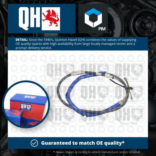 Handbrake Cable fits PEUGEOT 205 1.6 Rear Left 83 to 98 Hand Brake Parking QH, US $, image 2