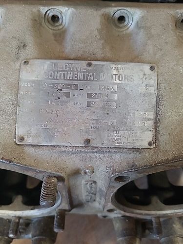 CONTINENTAL O-300-D O-300 AIRCRAFT ENGINE CRANKCASE FREE SHIPPING, US $1,500.00, image 2